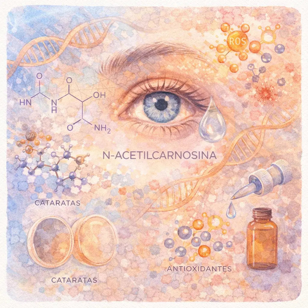 N-Acetilcarnosina (NACAR): El protector natural de la salud ocular que la ciencia respalda Nootrópicos Perú