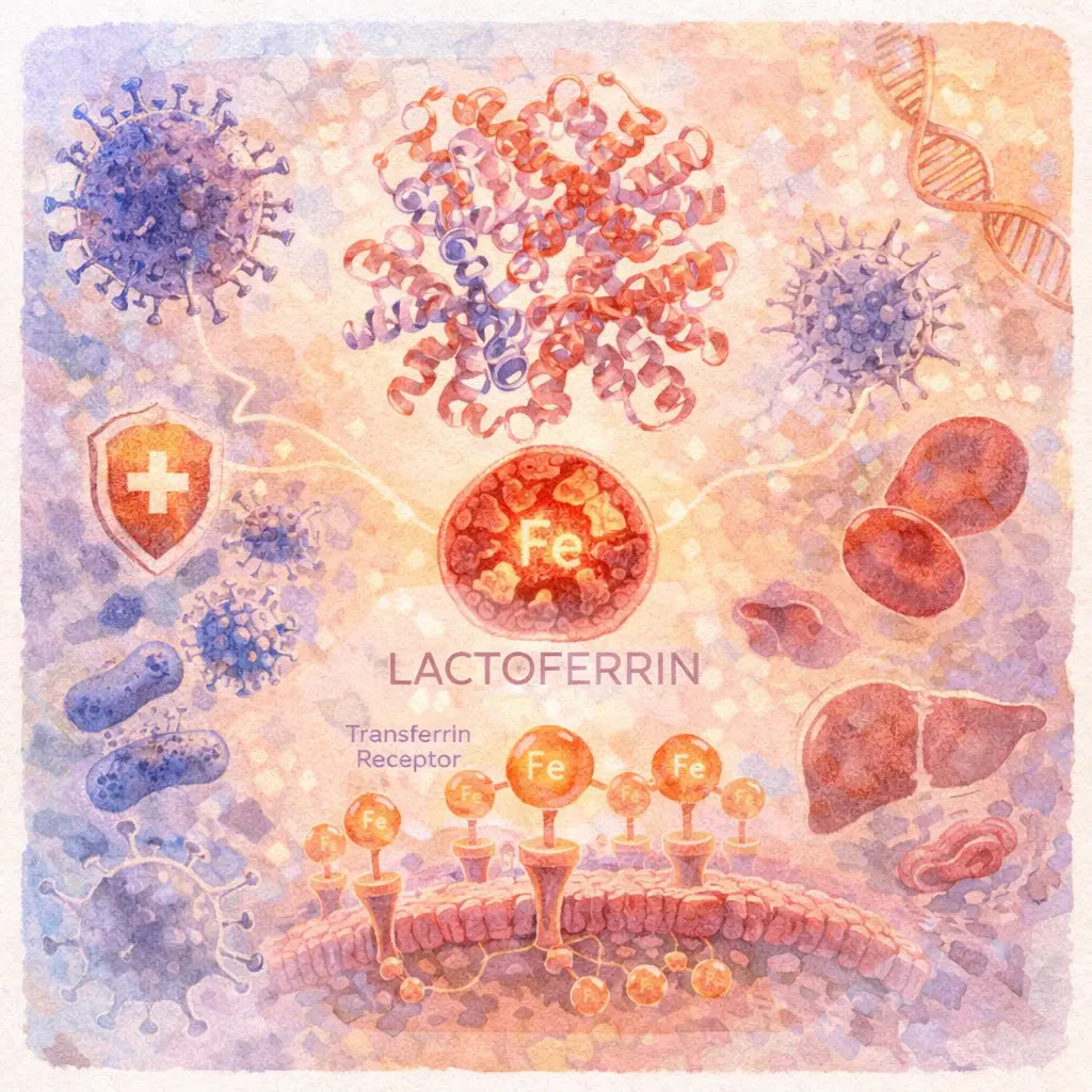 Lactoferrina: La Glicoproteína Centinela del Sistema Inmune Nootrópicos Perú
