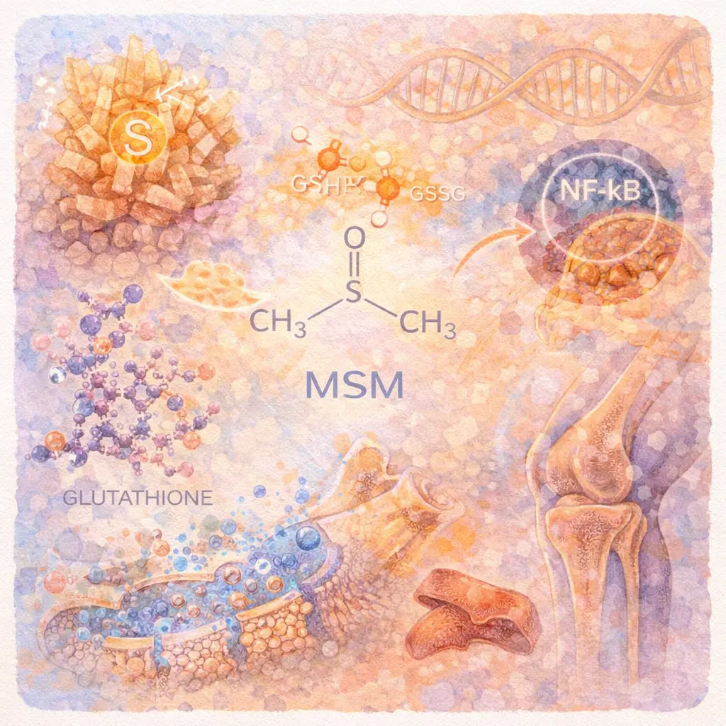 MSM: La Molécula Olvidada para la Desintoxicación Celular, la Salud Articular y la Resiliencia Inmunológica Nootrópicos Perú