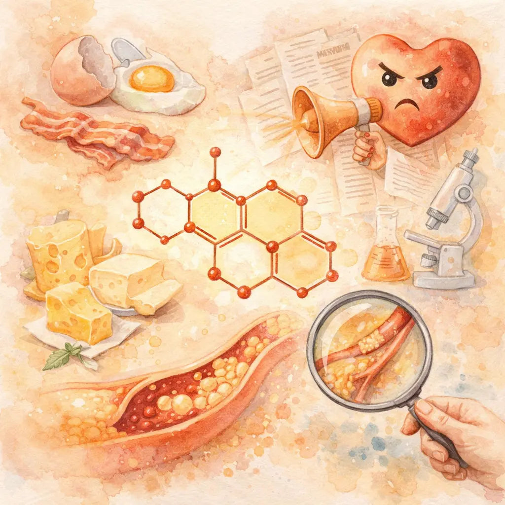 Colesterol: La Molécula Más Difamada de la Historia — Lo Que la Ciencia Realmente Dice Nootrópicos Perú