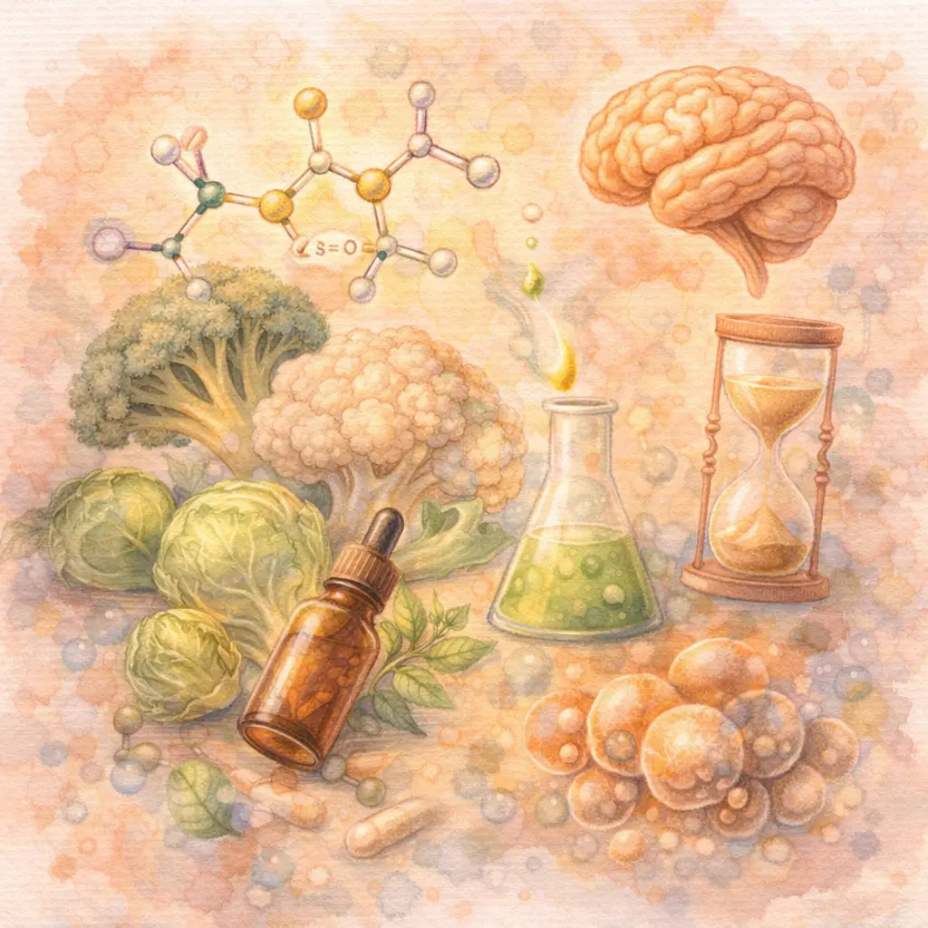 Sulforafano: El Compuesto Maestro de las Crucíferas para la Longevidad, el Cerebro y la Protección Celular Nootrópicos Perú